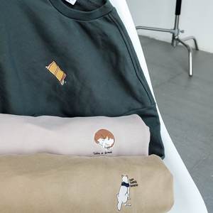 Nouveautés Pull basique à col rond et à manches longues pour femmes en tricot éponge confortable avec un design doublé Fabriqué au Vietnam - Product Image 4