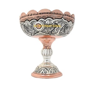 Bol en métal pour la décoration de table de restaurant, bol à fruits décoratif, bol à mélanger pour la maison, l'hôtel, le restaurant, bol à servir les aliments - Product Image 1