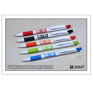 Bolígrafos con logotipo personalizado Bolígrafo de plástico para cada ocasión 0,5mm Ancho de escritura Papelería de tendencia para hombres y mujeres - Product Image 2