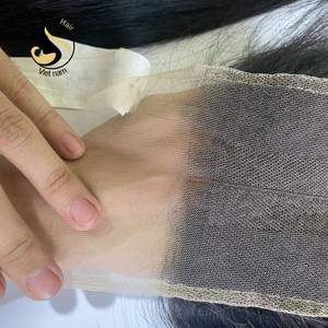 La Meilleure Qualité 4x4 Transparent HD Cuticule Alignés Vierge Remy Cheveux Humains Droite Simple Trame Lace Closure - Product Image 2