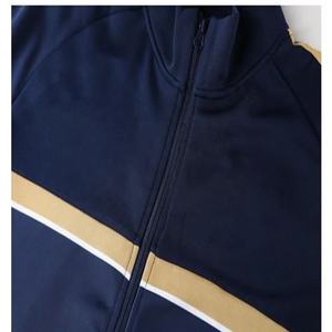 Conjuntos de sudadera y Sudadera con capucha transpirables de otoño con logotipo personalizado para hombre con chándal impermeable de piel de oveja - Product Image 3