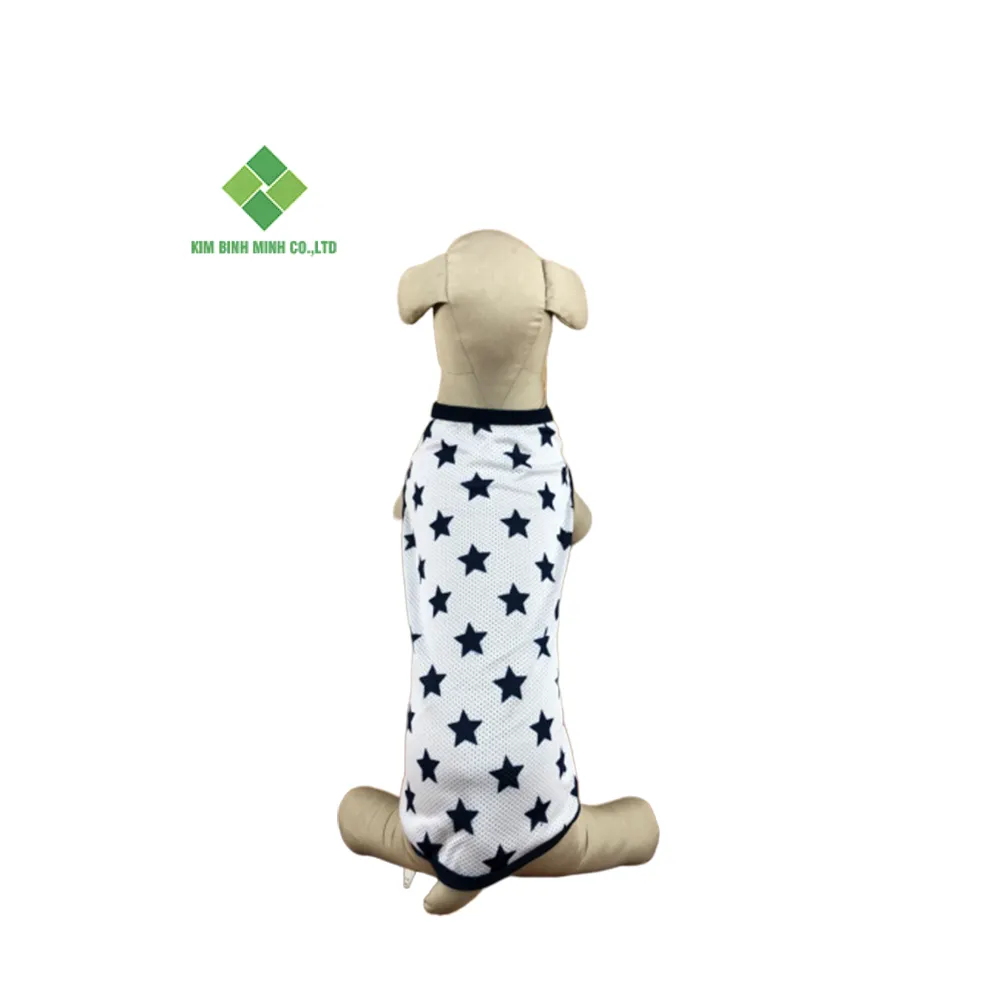 Cute Pet Clothes Pet Clothing Summer Shirt Casual Vests Cat T-shirt Puppy Dogs Clothes For Export In Bulk