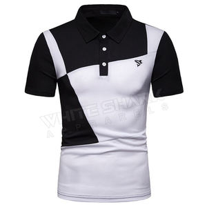 Polo de manga corta para hombre, camiseta personalizada de alta calidad, antiarrugas, OEM - Product Image 1