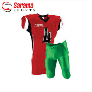 ชุดอเมริกันฟุตบอลสำหรับผู้ชายระบายอากาศสีดำพิมพ์ลายขนาดพิเศษชุดอเมริกันฟุตบอลออกแบบได้ตามต้องการ - Product Image 3