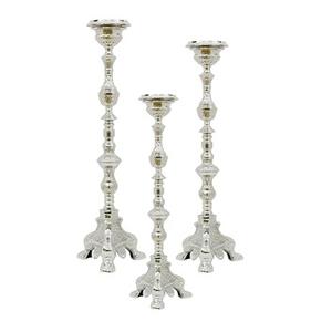 Bougeoir de pilier en métal de conception décorative supérieure Fabricant en gros Fournisseur de bougies en métal faites à la main de nouvelle conception d'Inde - Product Image 2