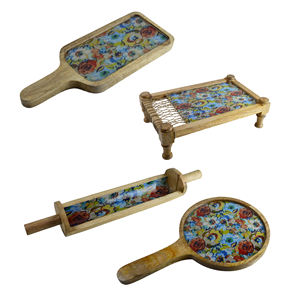 Plateau de service carré en forme de carré, nouveau Design, de couleur blanche et revêtement de poudre, Design Standard de finition, - Product Image 6