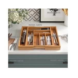 Cubiertos de madera de 8 compartimentos Cubiertos de color marrón de calidad superior Cubiertos a precios asequibles - Product Image 1