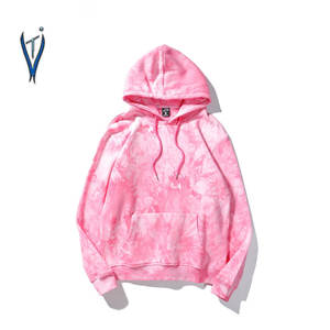 เสื้อฮู้ดดี้ผ้าฟลีซกันน้ำลายมัดย้อมแบบใหม่สำหรับผู้ชาย แขนยาว ผ้าฝ้าย ปักลายตามสั่ง พิมพ์ลายดิจิทัล โลโก้ตามสั่ง - Product Image 6