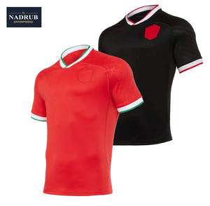 ชุดกีฬารักบี้กีฬาฟุตบอลดีไซน์ตามสั่งมีคุณสมบัติระบายอากาศทันสมัยพิมพ์โลโก้ - Product Image 3