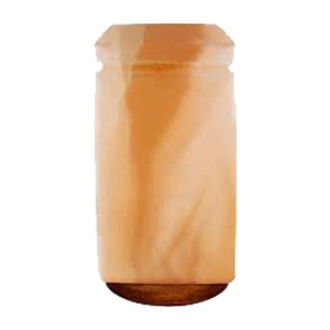 Pink Organic Material Carved Angel Theme Cylinder Shape Salt Lamp-Sian Enterprises - Product Image 4