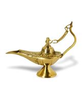 Lampe en laiton doré Unique Aladdin Chirag et lampe pour décoration ladin Genie lampe magique en laiton doré Aladdin Chirag Table en laiton Diya