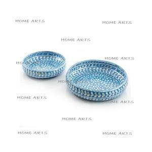 <b>Set</b> of 2 Mother of Pearl Chocolates <b>Bowl</b> Superior Quality Round Shape <b>Dessert</b> Serving <b>Bowl</b> At Lowest Price - Product Image 1