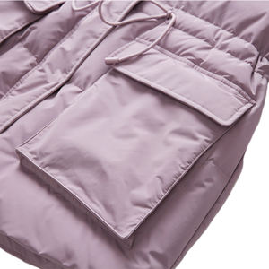 Vestes en fourrure pour femmes, blouson chaud d'hiver de haute qualité, doudoune à bulles dans le dos, fourrure durable, grande taille, - Product Image 5