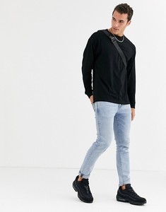 T-shirt manches longues unisexe, Streetwear surdimensionné, 100% coton, uni, nouvelle collection à la mode - Product Image 3