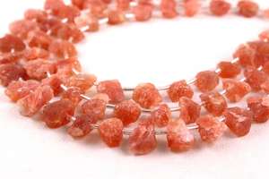 ที่มีคุณภาพที่ดีที่สุด21ชิ้นธรรมชาติ Sunstone หยาบรูปร่างไม่สม่ำเสมอแท้ Glitter หินเครื่องประดับทำหินคอลเลกชันสไตล์ตัด - Product Image 2