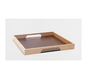 ถาดเสิร์ฟไม้ทำมือ ดีไซน์หรูหรา เป็นมิตรกับสิ่งแวดล้อมและยั่งยืน ปรับขนาดได้ ตกแต่งสวยงาม ผลิตด้วยมือจากอินเดีย - Product Image 1