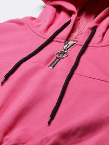 ชุดเสื้อสเวตเตอร์แฟชั่นมีฮู้ดของผู้หญิงชุดวอร์ม2ชิ้นสำหรับออกกำลังกายฟิตเนสยิมขายส่ง - Product Image 5