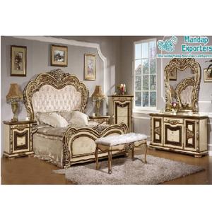 เฟอร์นิเจอร์ห้องนอนไม้ดีไซน์คลาสสิกชุดเฟอร์นิเจอร์ห้องนอนขนาดคิงไซส์ทำจากไม้เนื้อแข็งที่ดีที่สุดเฟอร์นิเจอร์ห้องนอนและห้องทันสมัยสำหรับบ้าน UK - Product Image 1