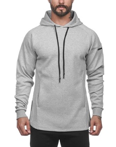 Vente flash - Sweat-shirt à capuche pour homme personnalisable avec motif d'anime, 100% coton molletonné, écologique, col rond, doublé, uni noir, coupe et couture - Product Image 6