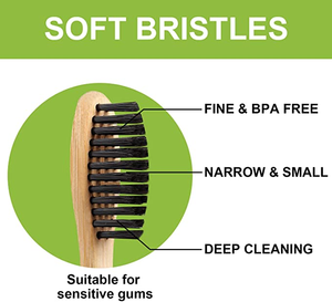 Venta al por mayor de cepillo de dientes de bambú <span class=keywords><strong>Tot</strong></span> Venta de etiqueta privada 100% cepillo de dientes de bambú natural - Product Image 5