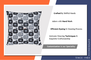 Lo último en venta de fábrica con estilo, funda de cojín impermeable, funda de almohada decorativa bordada duradera para exteriores, suministro a granel - Product Image 3