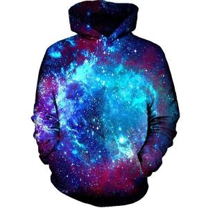 Moda Casual Pullover Hoodie para niños Sublimated Galaxy One Piece Rap Personality Jacket con característica impermeable - Product Image 3