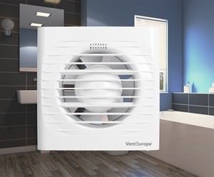 125Mm Phòng Tắm Vắt Trục Xả Fan Hâm Mộ Độ Ẩm Cảm Biến Hẹn Giờ Điều Khiển Điện 230V/60Hz 16Watt 183m3/H OEM 5-Năm Bảo Hành - Product Image 6