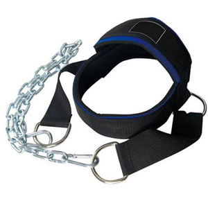 Uyee — harnais de cou, nouveau, sangle longue, soutien de la encolure, tremper le poids, avec chaîne noire - Product Image 1