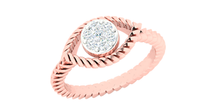 Anillo solitario certificado por DEF, diseño creativo, moissanita, Diamante incoloro, precio bajo, entrega en todo el mundo - Product Image 4