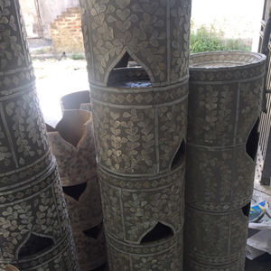 Venta al por mayor nuevo diseño de alta calidad de la madre de la perla RP bandeja para servir con espejo arriba de Vietnam - Product Image 5