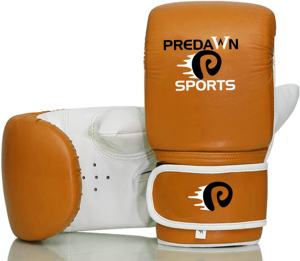 Mitaines de frappe de haute qualité en cuir PU personnalisables, respirantes, durables, pour le Muay Thai, le kickboxing, la boxe, le MMA, la remise en forme - Product Image 4