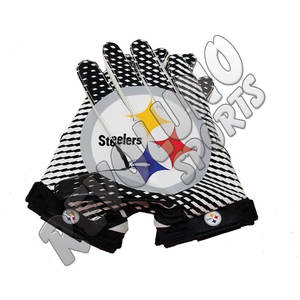 Récepteur de gants de football américain Lions Team personnalisé Impression par sublimation personnalisée Top Hand Gants de football américain Paume collante - Product Image 2