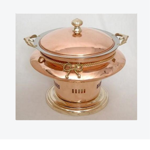 Plato de chafado de latón de diseño martillado - Product Image 4