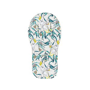 <b>Organic</b> Cotton Baby Pram Liner | Soft Breathable BPA Free Foldable Stroller Seat <b>Pad</b> | Padded Pushchair Cushion | Printed Baby - Product Image 1