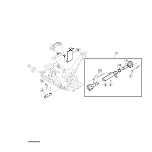 JD รถแทรกเตอร์มือจับ SJ12363ทนทานอะไหล่สำหรับด้ามจับสบายประสิทธิภาพที่เชื่อถือได้และอายุการใช้งานยาวนาน - Product Image 4