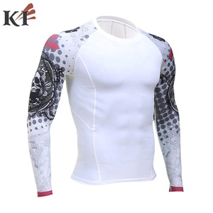 KEVEN IMPEX Rashguard Adulte Personnalisé Unisexe avec Logo, Vêtement de Sport en Néoprène Sans Manches Respirant, Logo Avant, Modèle KI-CS-9808 USA - Product Image 6