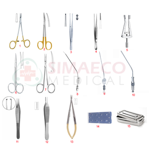 SET di riparazione Cleft & Plate di 25 pezzi/acciaio inossidabile - Product Image 2