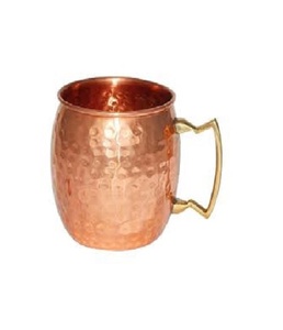 Tasse à café, thé et lait en cuivre cuivre, pour boisson refroidie, meilleur pour la maison et la fête, avec des bénédictions de santé à bas prix - Product Image 1