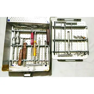 HOT SALE GORAYA GERMAN DHS DCS Set Stainless steel Surgical Orthopedic Instruments CE ISO APPROVED