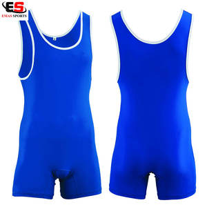 Singlets de lutte personnalisés Singlets à col haut de qualité supérieure pour hommes et femmes prêts pour la compétition - Product Image 4