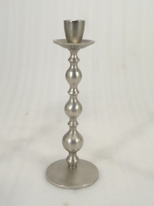 Great Quality Matte <b>Silver</b> Shining Finished Aluminium Candle Stand for Home Living Room Restaurant Table Top Decor Indoor Use - Product Image 5