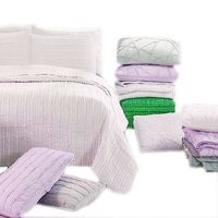 Ensemble de couette en velours 100% coton blanc ivoire, style coréen moderne inspiré des hôtels cinq étoiles, écologique, fait main, 4 pièces, 300 fils, taille King