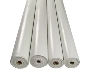 Witte Kleverige Lijm Vloerbedekking 100% Polyester Gesponnen Gebonden Schilder Vilt Anti Skid Water Absorberende Floor Protector