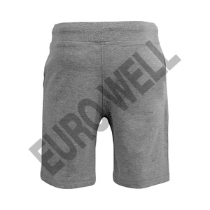 Shorts de jogging pour hommes style urbain, en coton doux, personnalisables avec logo, pour la gym et le sport, prix de gros, motif uni - Product Image 3