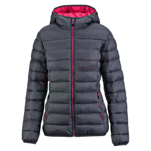 Veste rembourrée coupe-vent pour homme et femme, classique, à capuche, rembourrée, pour l'extérieur - Product Image 1