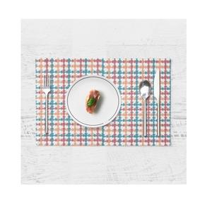 Tapis de table imprimé en coton biologique durable 100% certifié GOTS Résistant à la chaleur Eco protection Tapis de table antibactérien respirant - Product Image 3