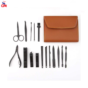 Kit de manucure et pédicure professionnel 16 en 1 de qualité supérieure, en acier inoxydable, pour les soins des ongles, idéal pour les voyages, les salons et l'usage personnel - Product Image 4