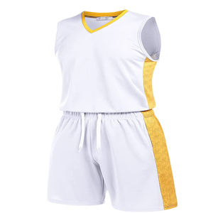 Uniforme de Baloncesto Personalizado de Secado Rápido, Camiseta de Baloncesto Reversible, Diseño Personalizado - Product Image 1