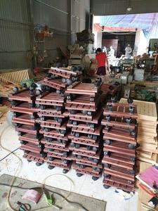 Square Wooden Plant <b>Pot</b> / Plant Mover / Garden Plant Caddy Made in Vietnam - Product Image 3