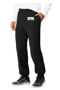 Pantalón de algodón para hombre, 90% algodón, 10% poliéster, color carbón, brezo: 65% algodón, 35% poliéster, personalizable - Product Image 3